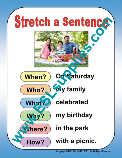 Teach English Learners How to Write Longer Sentences